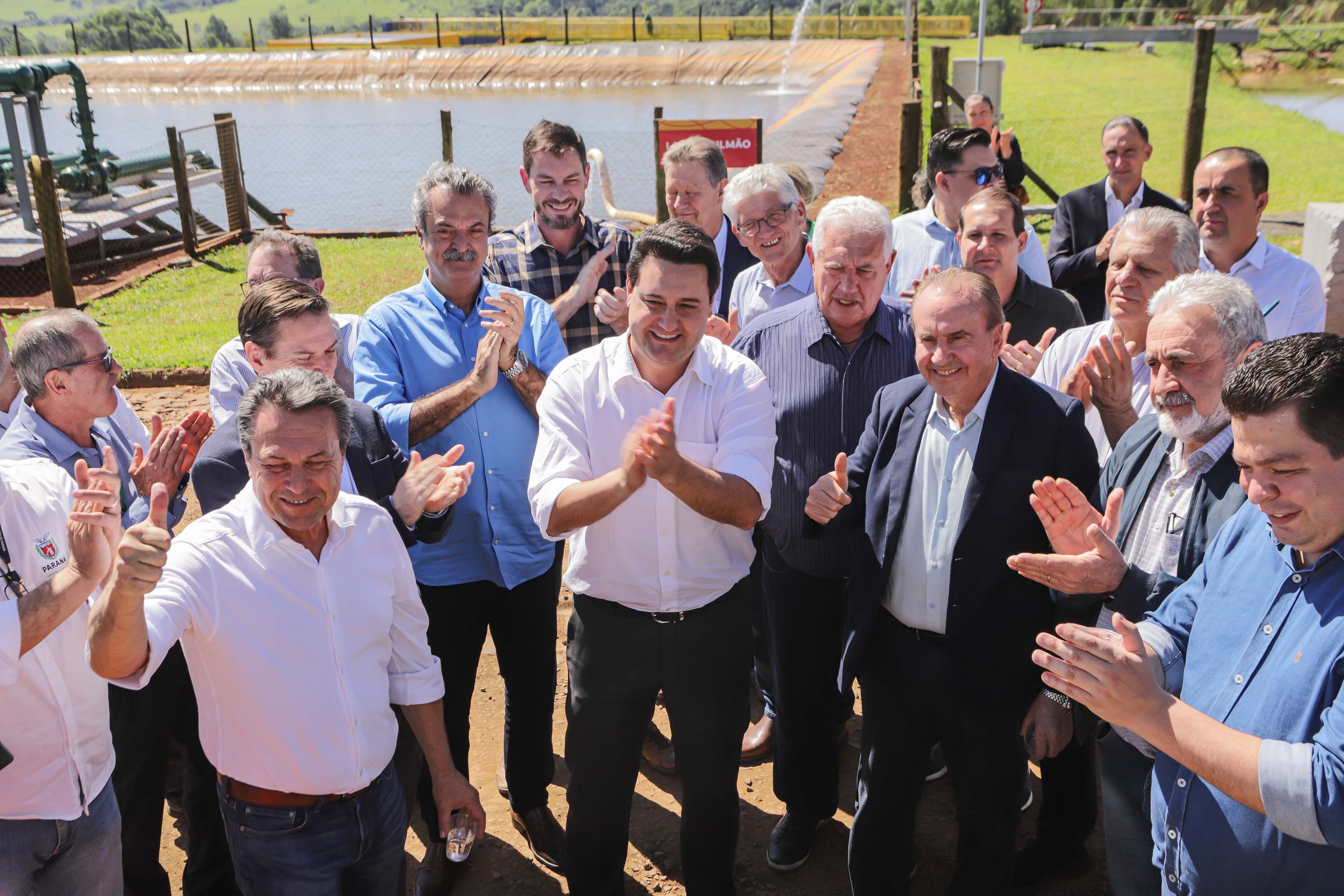 Produção com sustentabilidade: governador conhece novo sistema de reuso de água da Lar
